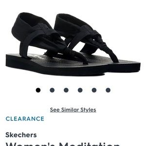 Skechers yoga foam sandals